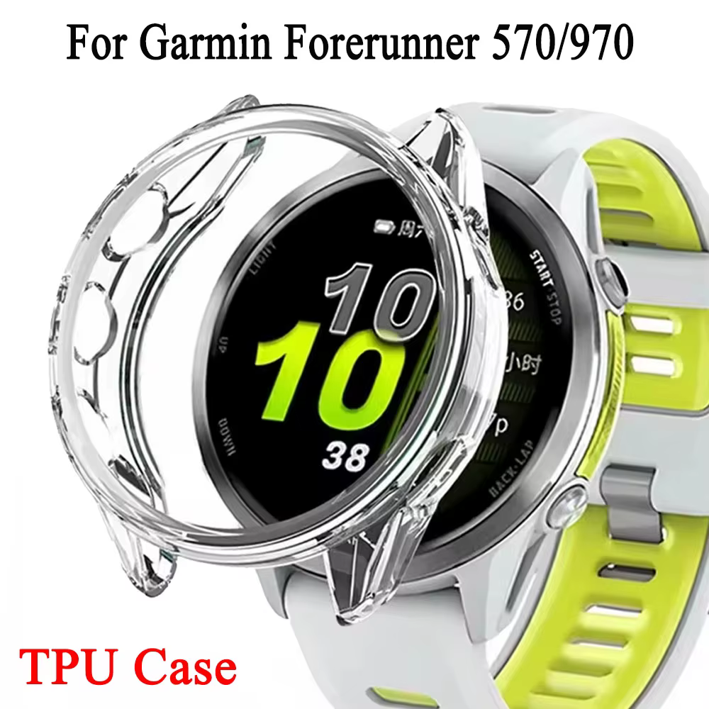 Housse de protection d'écran pour Garmin Forerunner 570 47/42mm