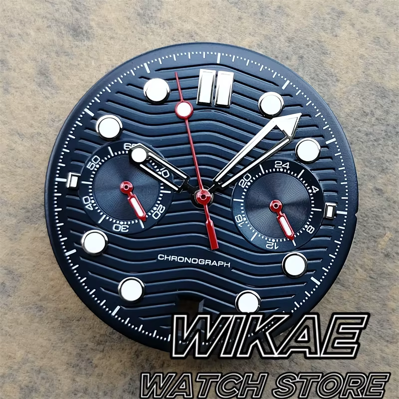 Cadran de montre Vk63 avec ensembles d'aiguilles