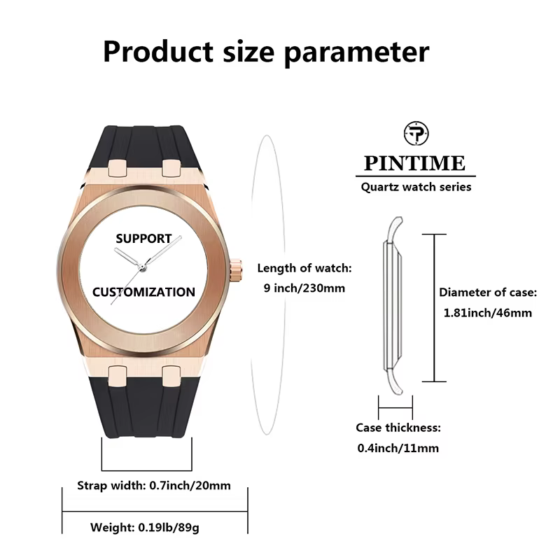 Montre photo personnalisable avec des images personnalisées, une montre élégante et stylée pour homme avec bracelet en caoutchouc, Reloj Mujer Reloj Hombre