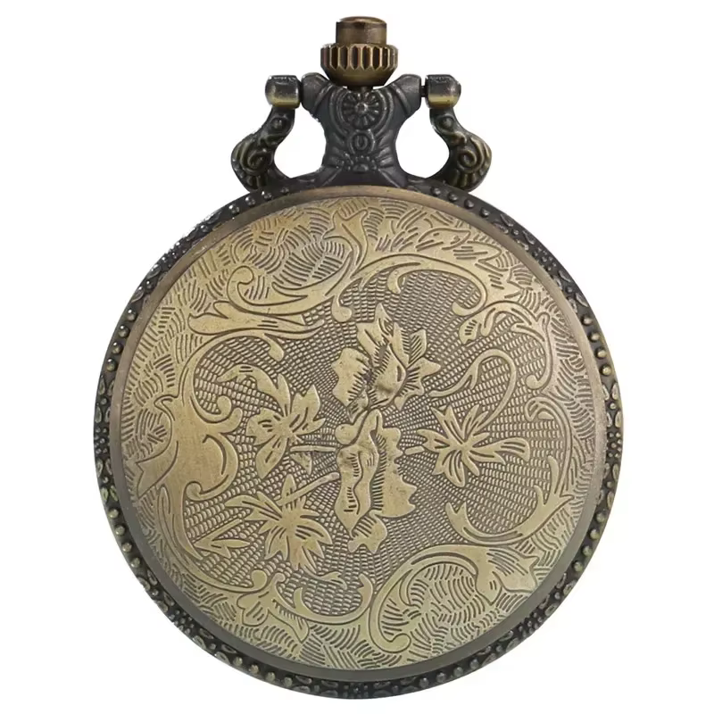 Montre de poche analogique à Quartz pour hommes et femmes