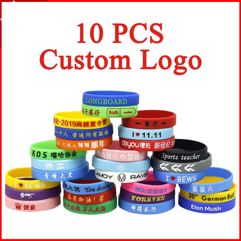 10 pièces Bracelet personnalisé 12mm de largeur