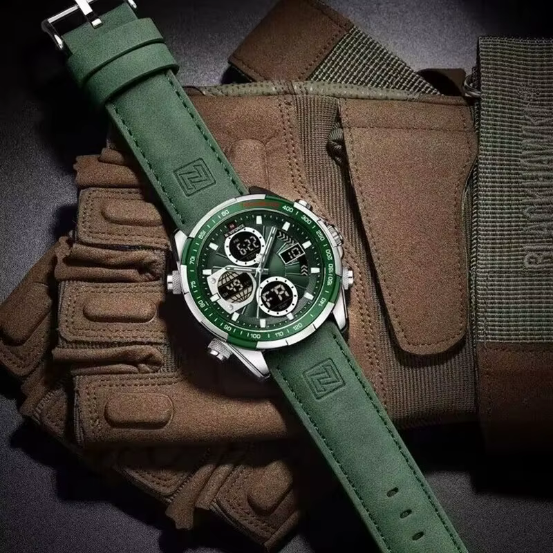 NAVIFORCE mode montres militaires pour hommes de luxe Original sport chronographe montre étanche Quartz montre-bracelet horloge