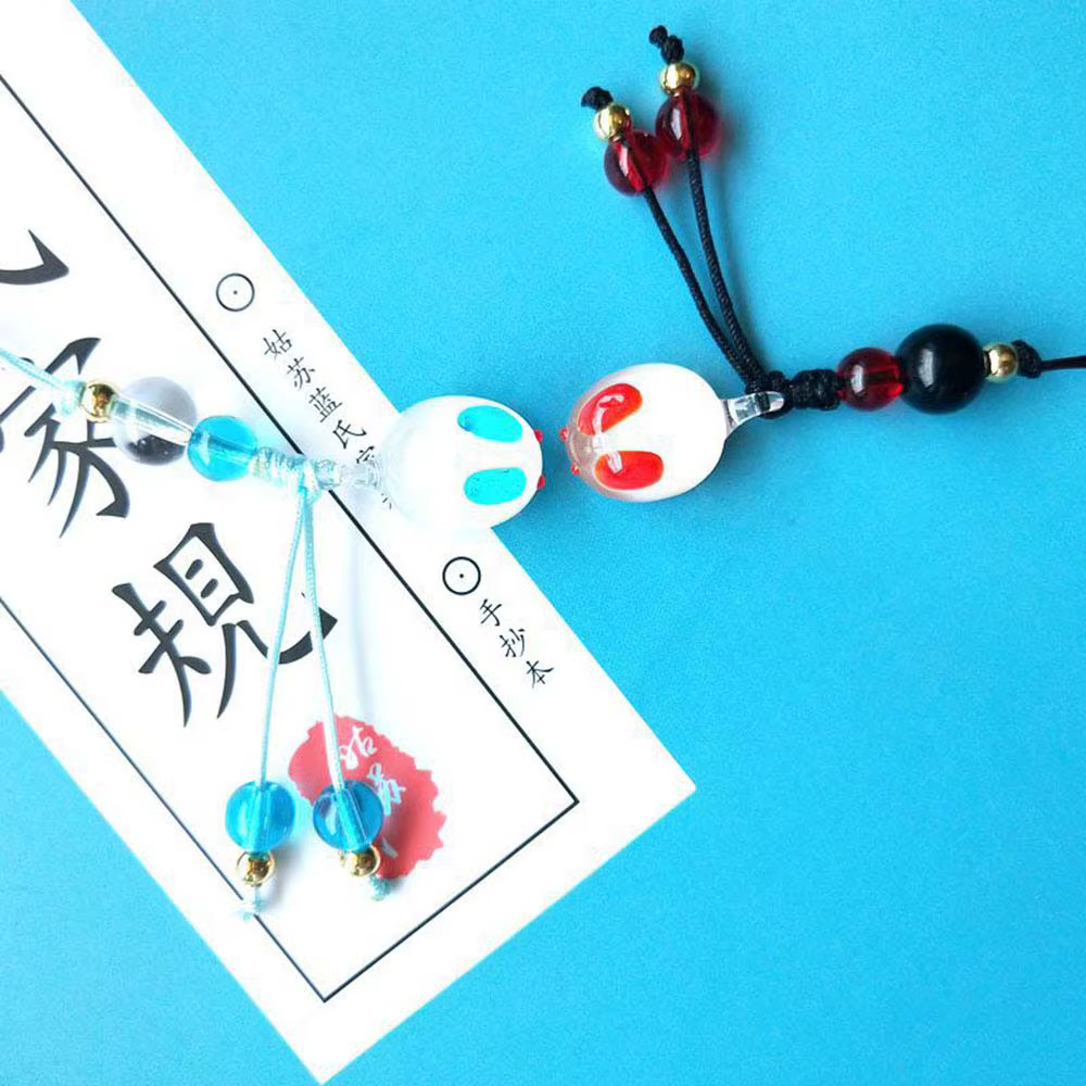 Porte-clés de sac de lapin de cosplay chinois, ornement de gland de confrontation, accessoire de pendentif de téléphone, Chen Qing Ling, Mo Dao Zu Shi