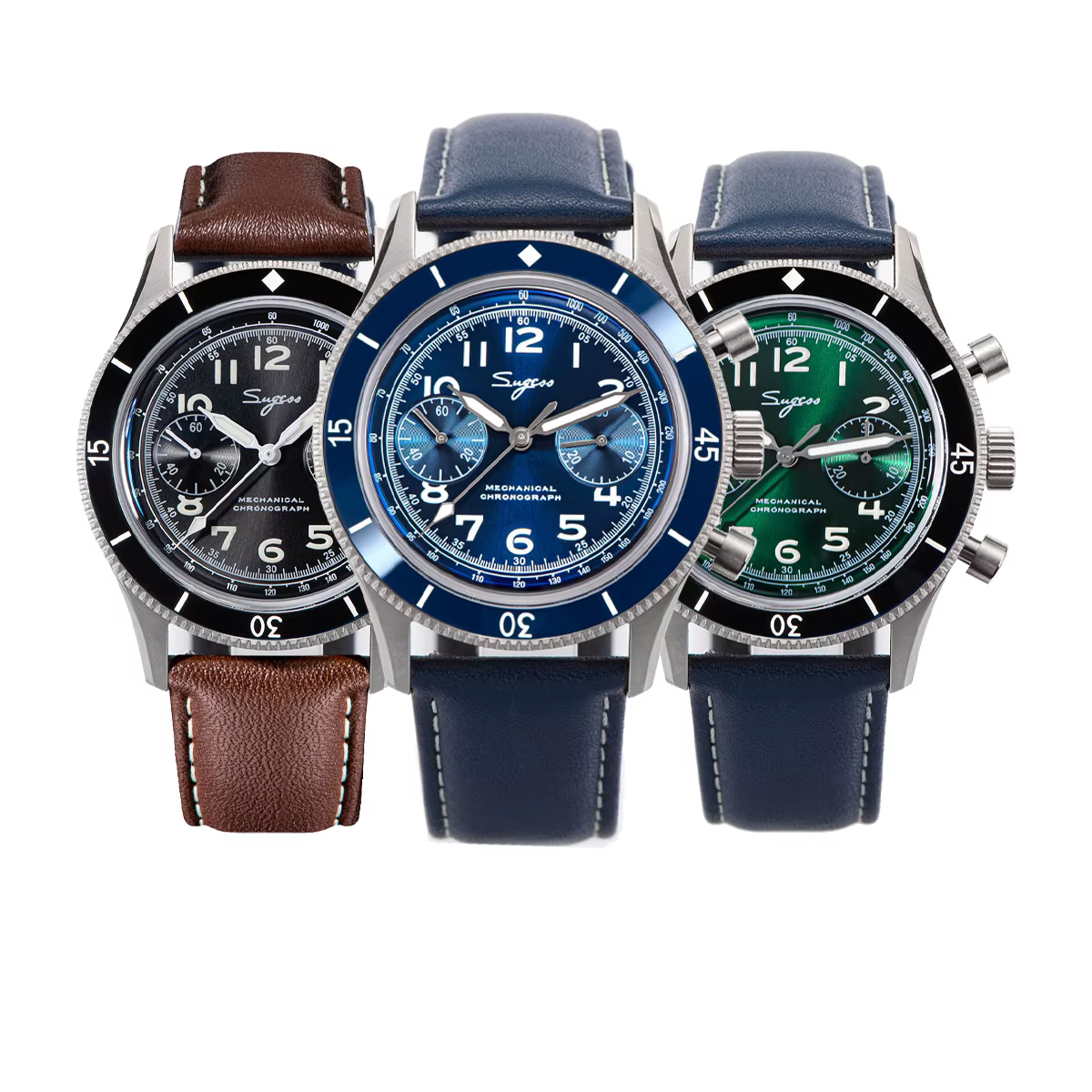 Sugess – montre ST1901 pour hommes