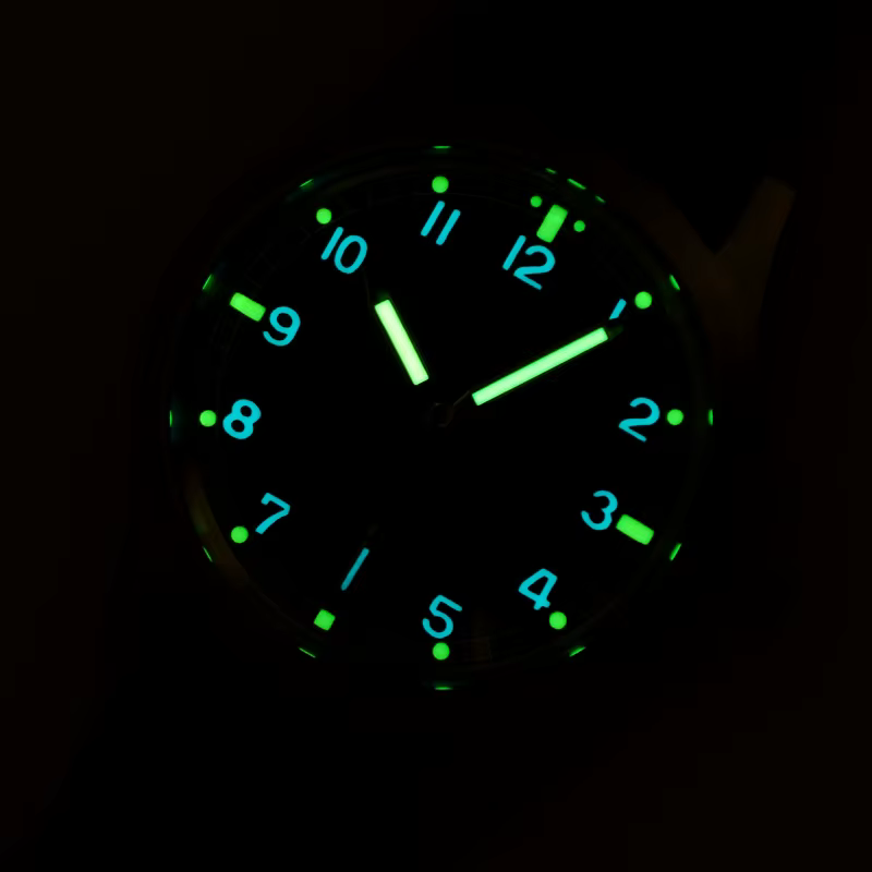 Baltany sale douzaine montre homme S2019 militaire Vintage montre-bracelet petite seconde main VD78 Quartz lumineux 100M étanche champ Wa