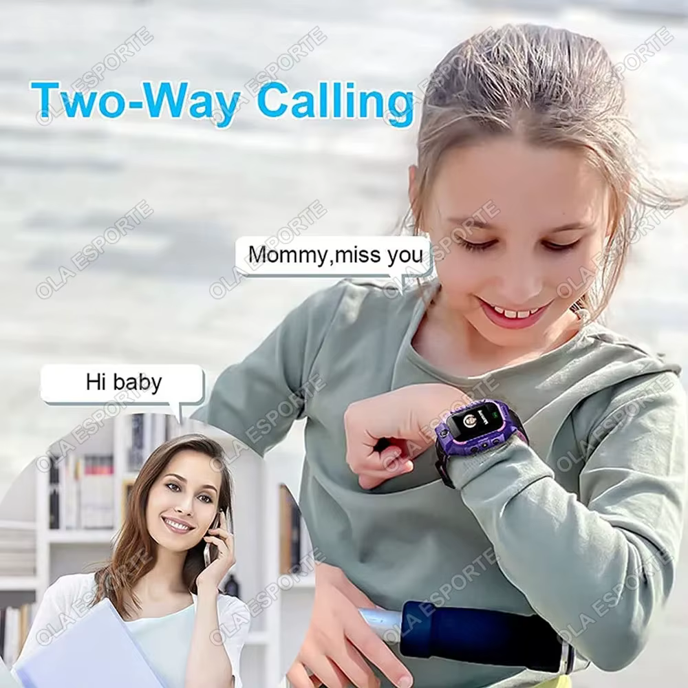 Nouvelle Montre Connectée GPS pour Enfants 2026 avec Carte SIM 2G