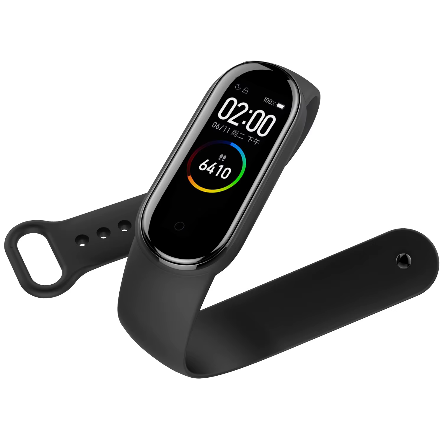 Bracelets de montre pour Xiaomi Mi Band 7 6 5 4 3 Bracelet poignet en Silicone pour Miband 5 6 NFC
