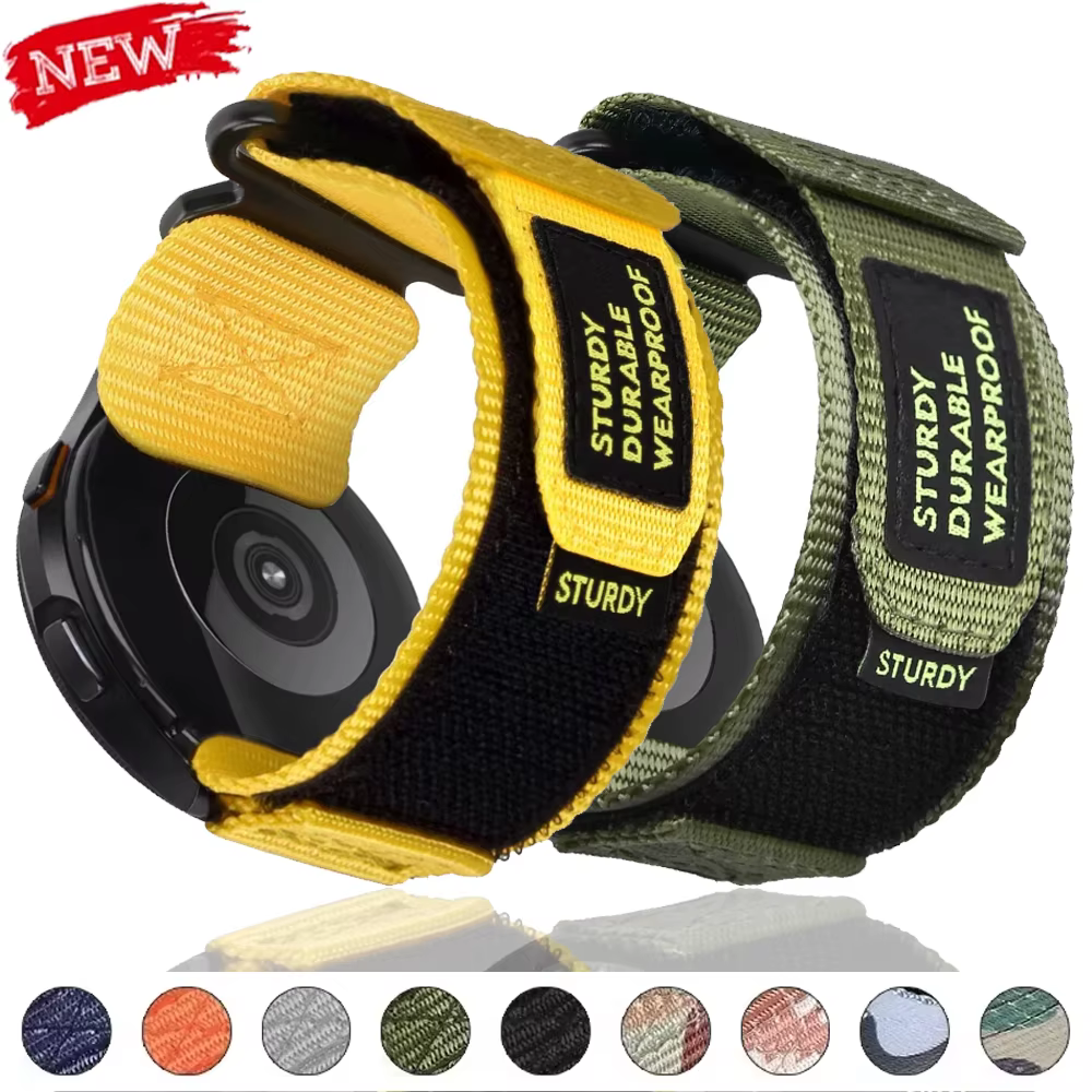 Bracelet en Nylon Camouflage 22mm 20mm