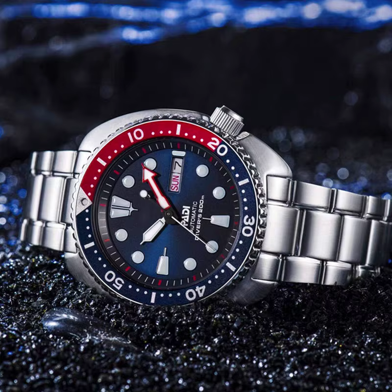 Montre Seiko PROSPEX série PADI abalone SRPE99K1 SRPE07K1 SRPK01K1, montre en acier inoxydable avec bracelet en métal 22mm