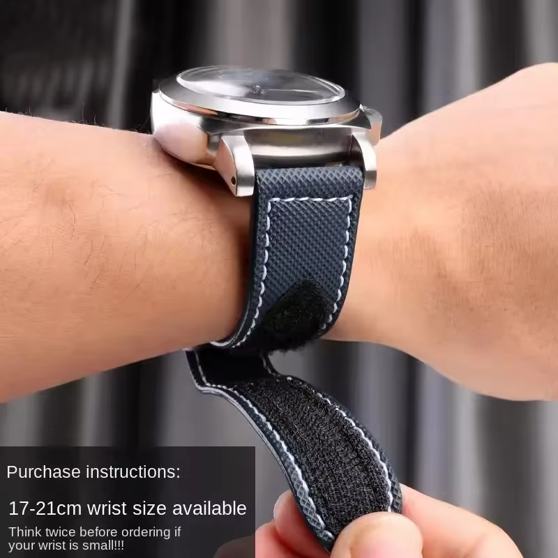 Bracelet de montre en tissu Nylon de haute qualité pour Panerai Luminor PAM01118