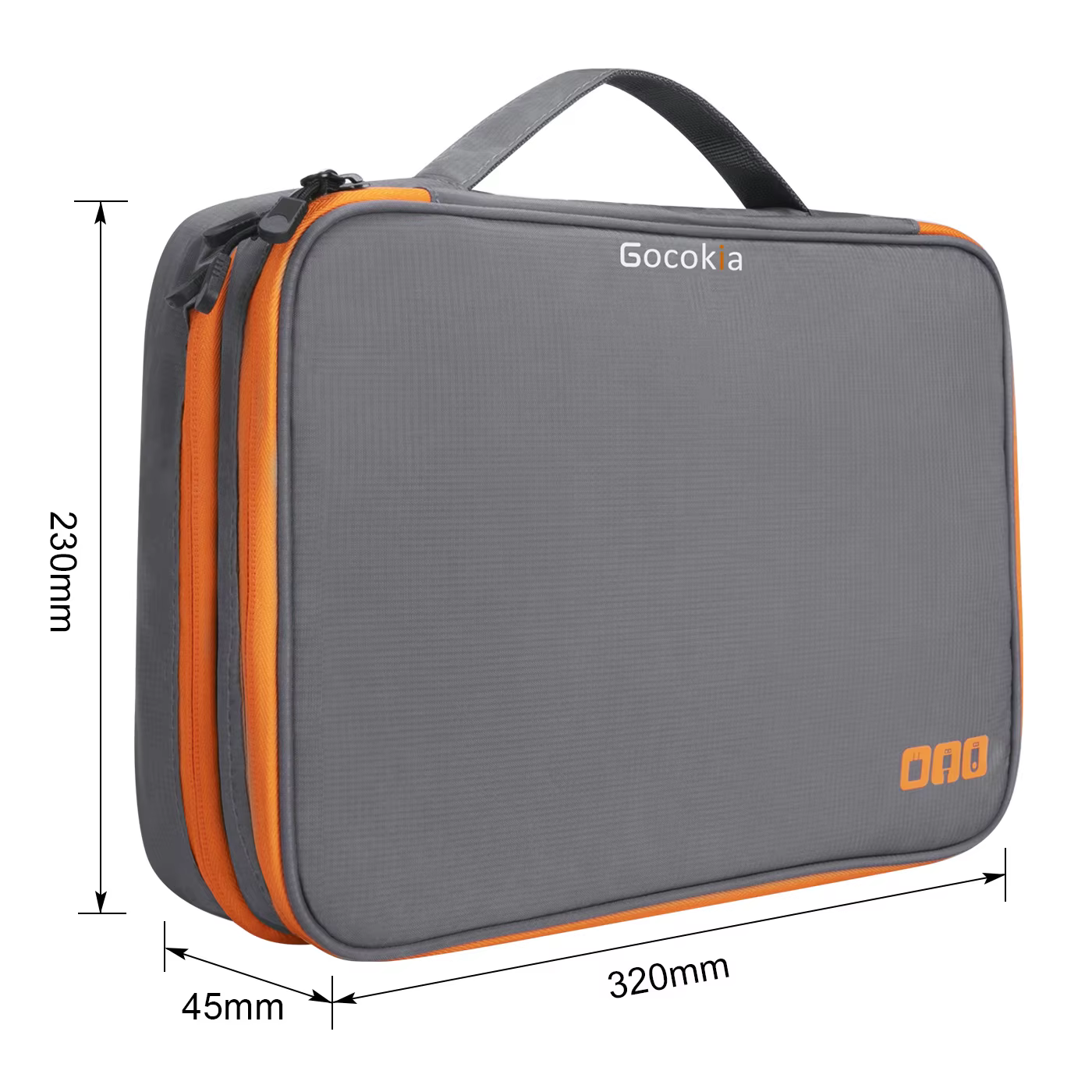 Étui de voyage pour accessoires électroniques portables