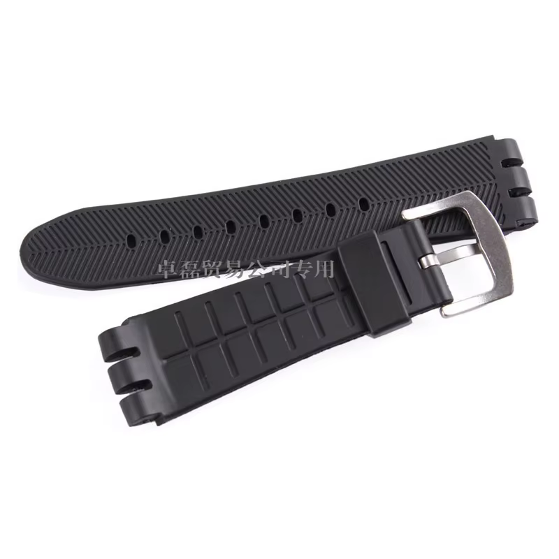 Bracelet en caoutchouc de Silicone 23mm pour montre Swatch YOS440 449 401G 447 448 IRONY