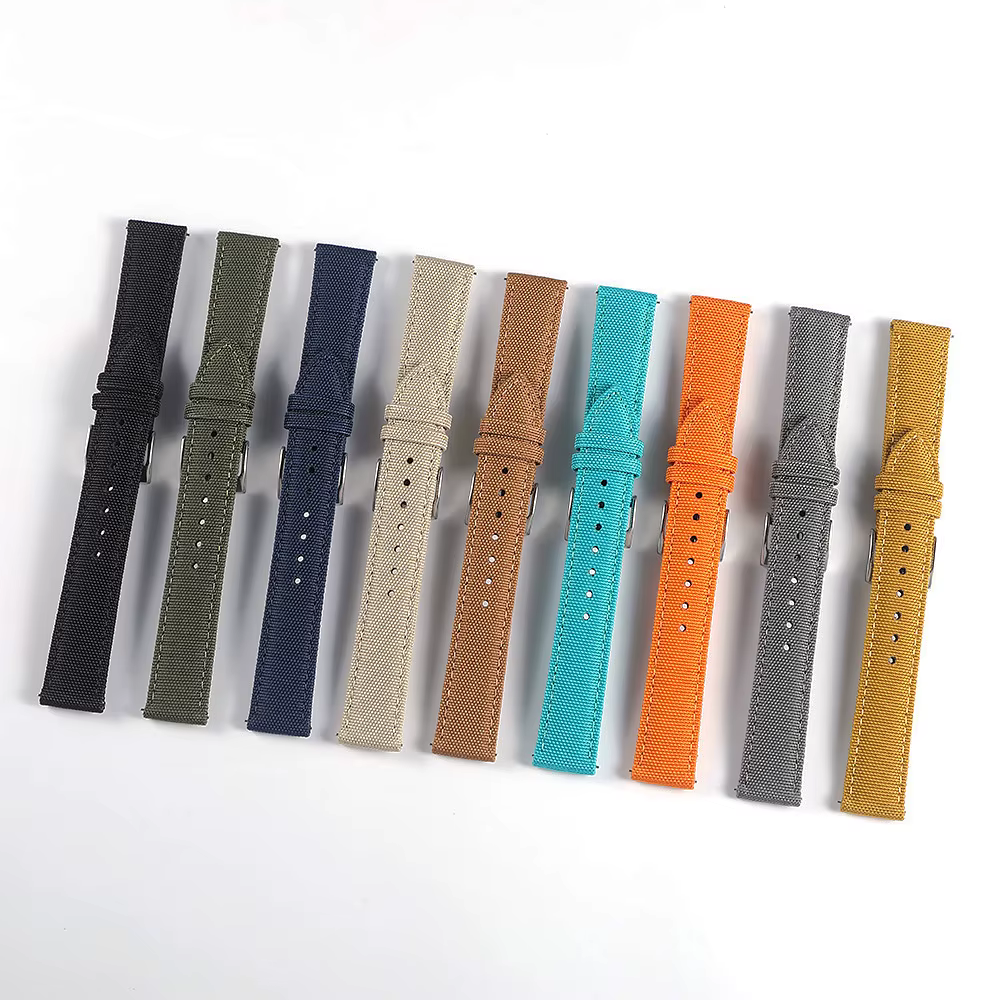 Bracelet de montre en tissu voile étanche
