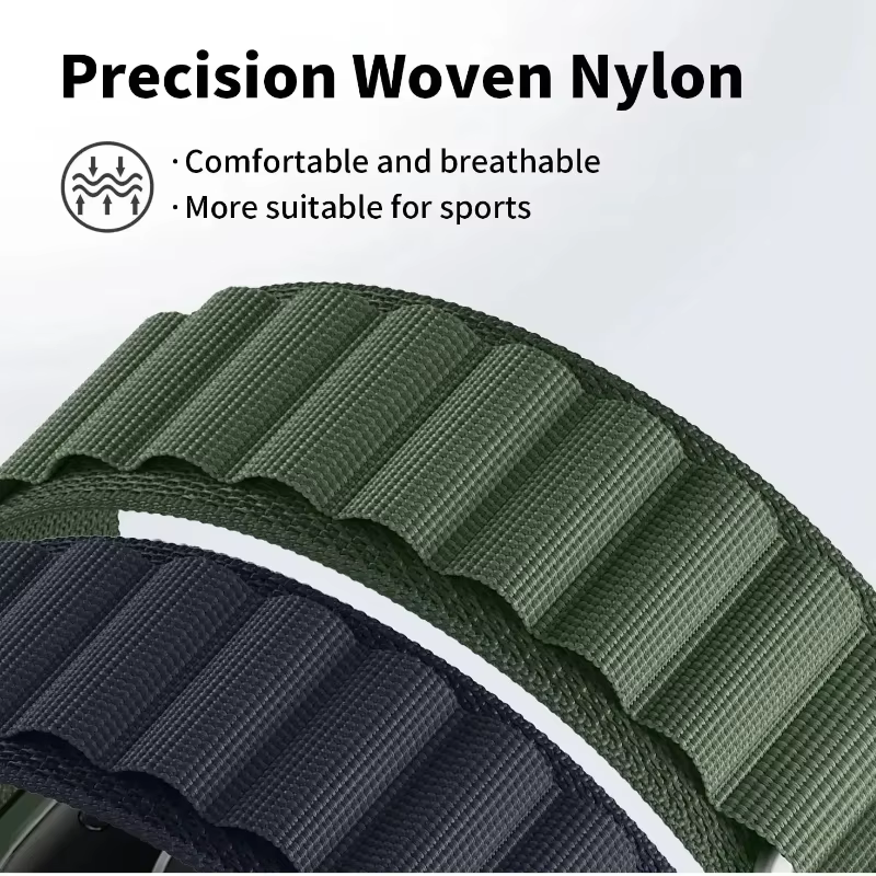 Boucle alpine pour Suunto Ocean / RACE/RACE S/5 Peak / 9 Pro Bracelet de Sport en Nylon