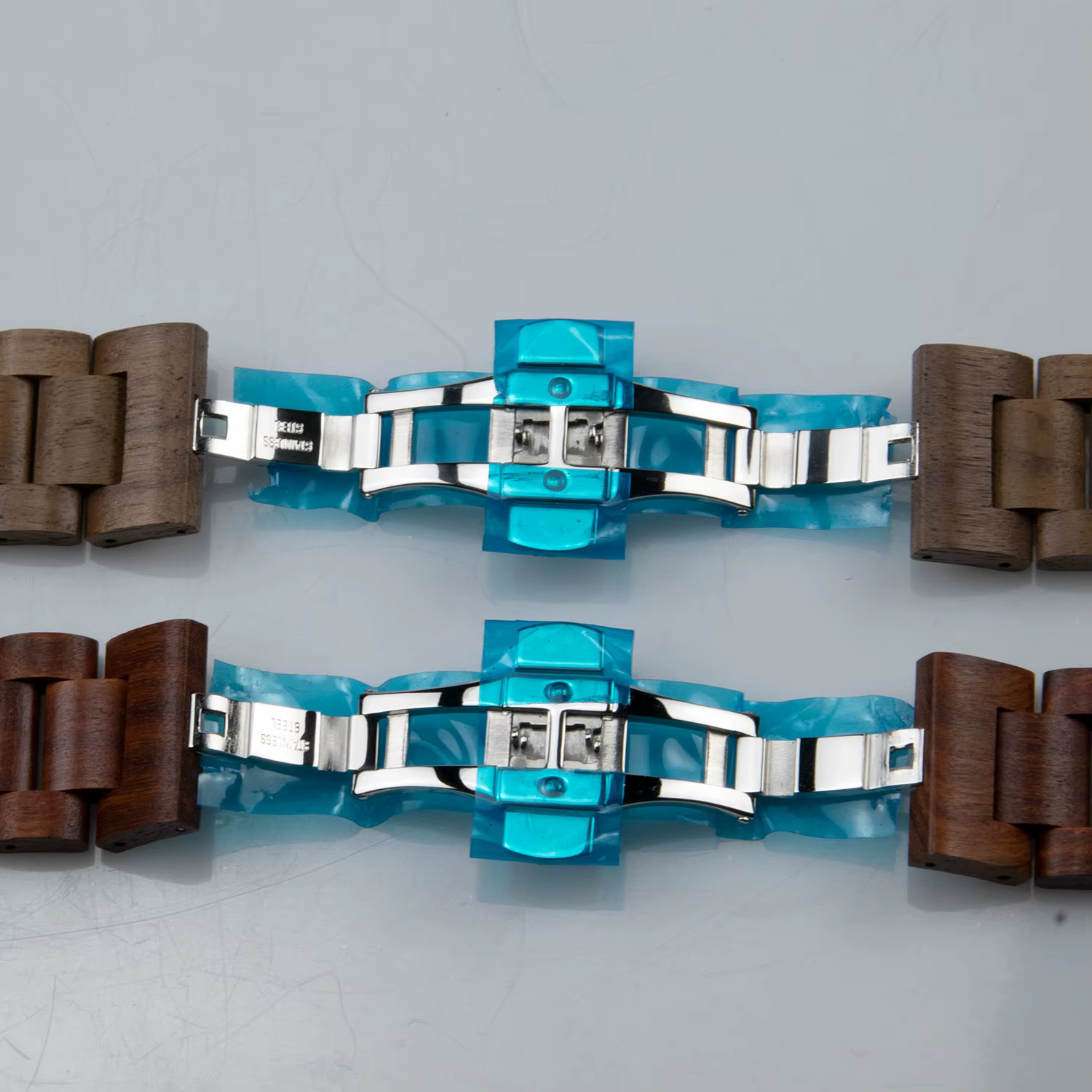 Bracelet en bois papillon pour Apple Watch Series