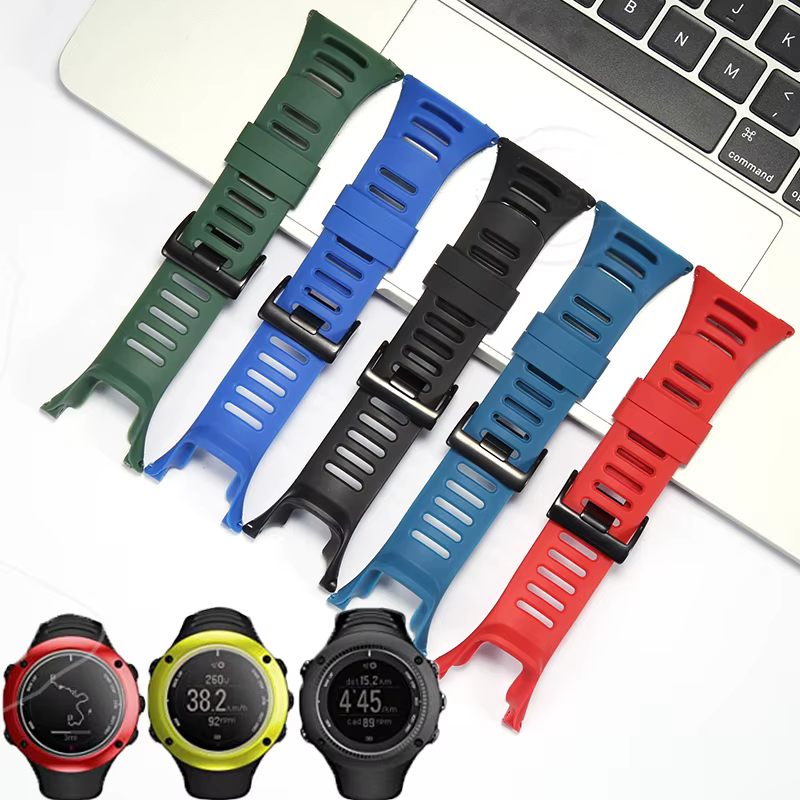 Bracelet de sport étanche en caoutchouc et silicone pour homme