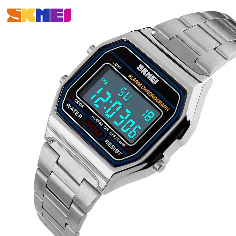 Skmei-Montre-bracelet de sport DNono en acier inoxydable pour homme