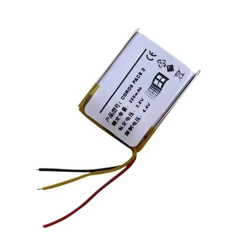 Nouvelle batterie de montre intelligente 3.8V 250mAh pour COROS PACE 2 Batteries de haute qualité
