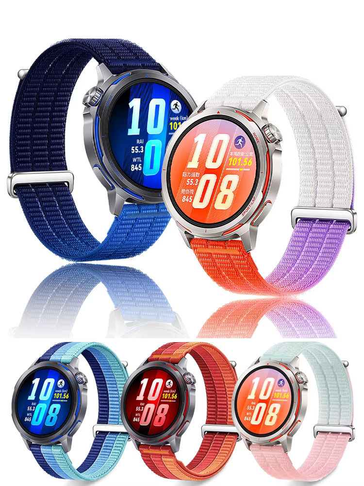 Bracelet de remplacement en Nylon respirant pour montre connectée HUAWEI GT Runner 2