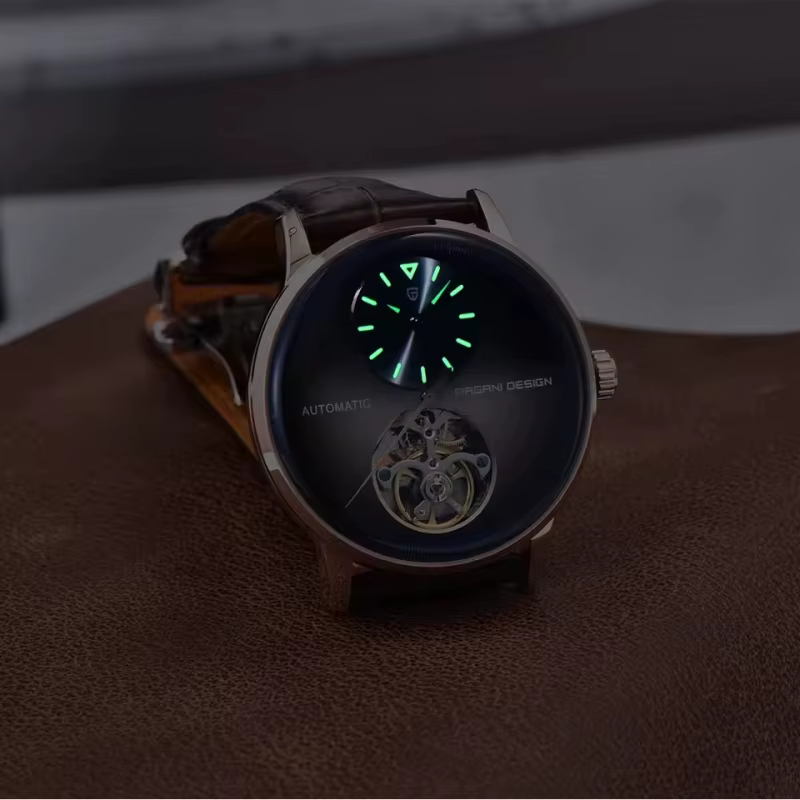 PAGANI DESIGN 1796 montre mécanique automatique originale pour hommes à la mode 10Bar étanche lumineux creux luxe affaires nouveau
