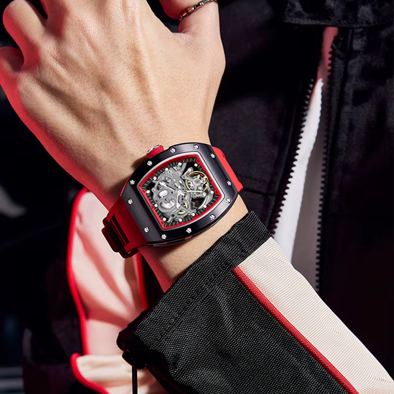 Édition Spéciale Festival du Shopping 2026 : Montre Mécanique Automatique Squelette Classique RM Étanche Haut de Gamme