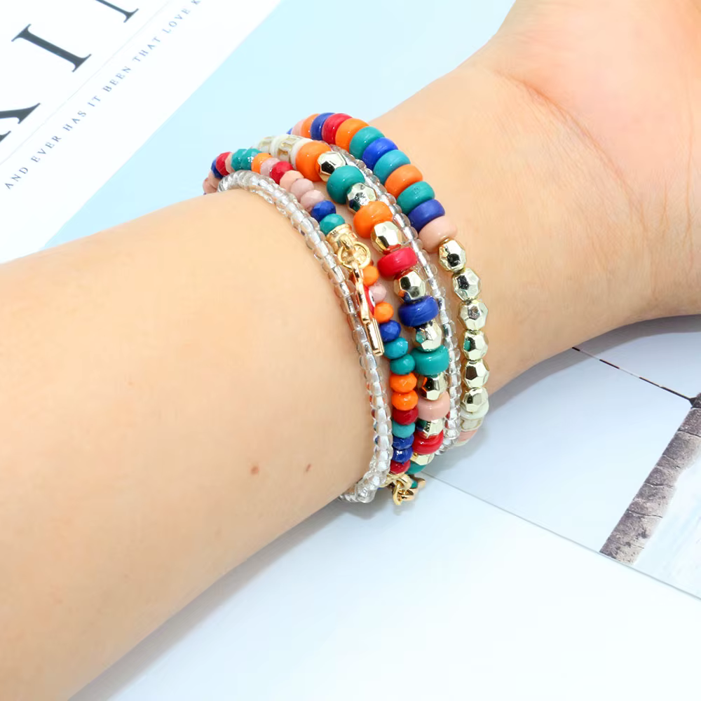 Bracelet Boho pour montre Galaxy 6 bandes/5 Pro