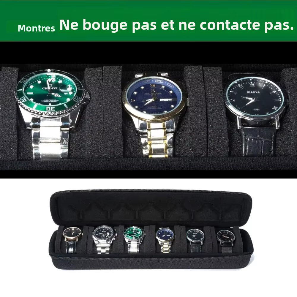 Boîte de rangement et présentoir pour montres