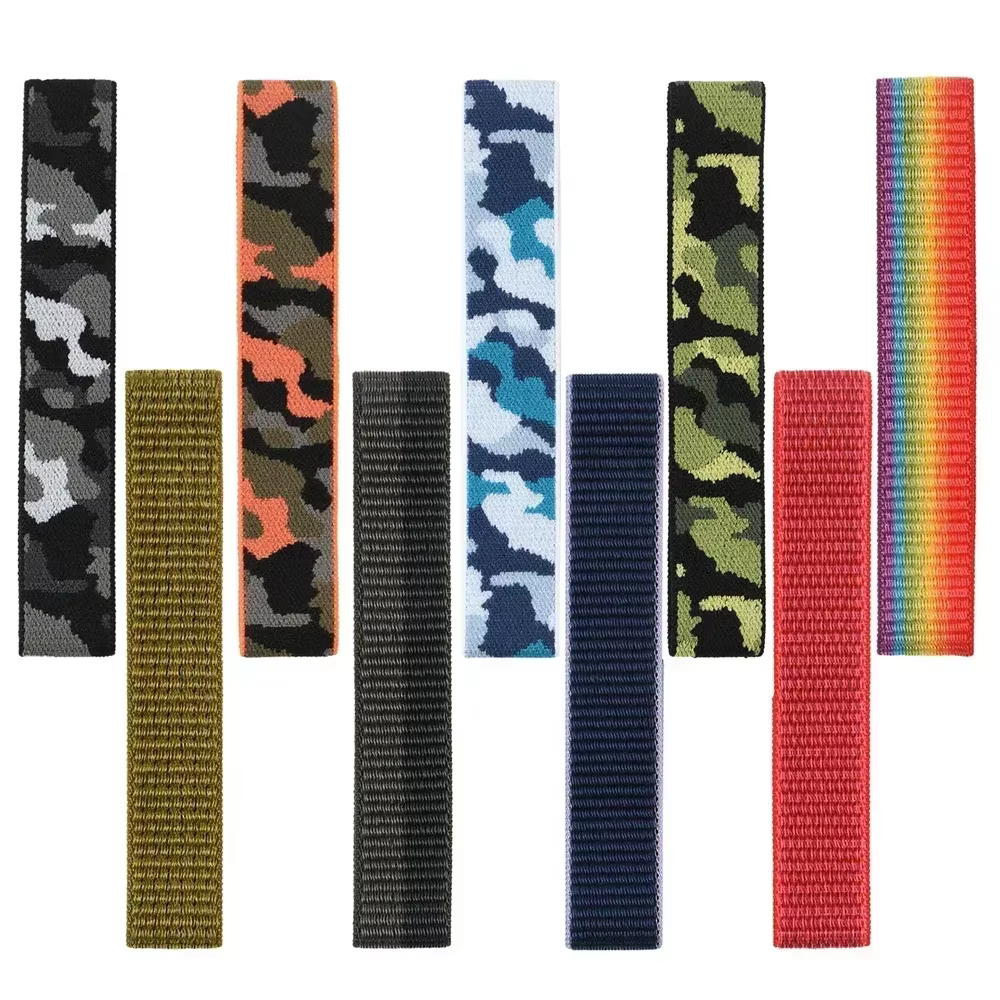 Bracelet à boucle en nylon pour montre Garmin