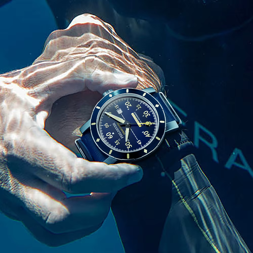 FeelNever-Montres mécaniques d'extérieur pour hommes