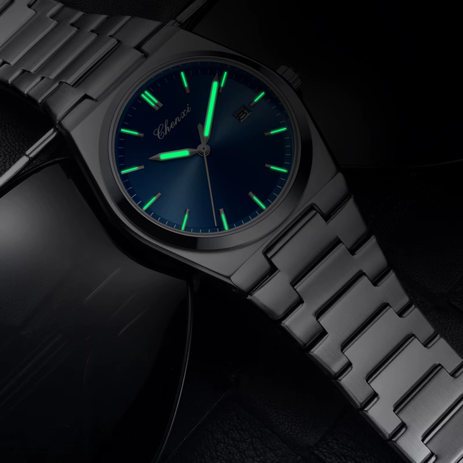 Montre à quartz étanche pour homme