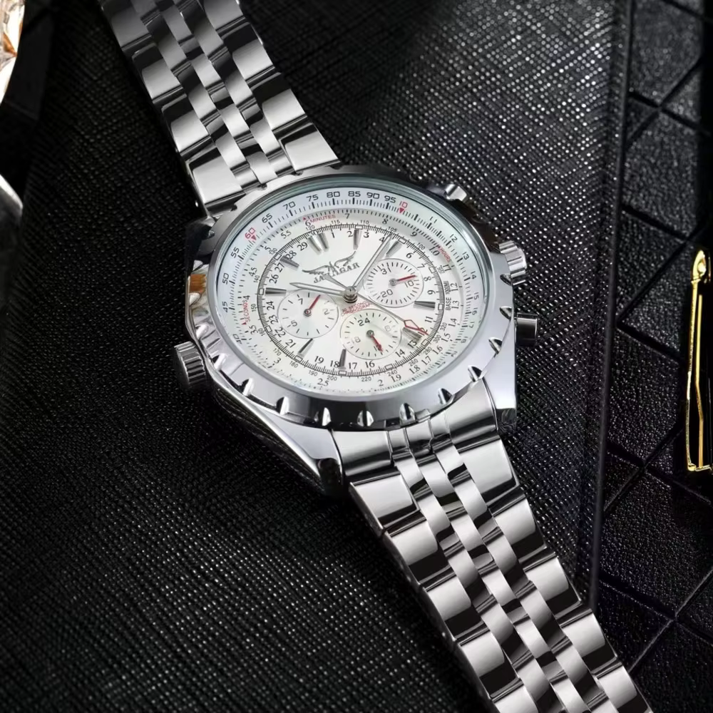JARAGAR montre mécanique pour hommes
