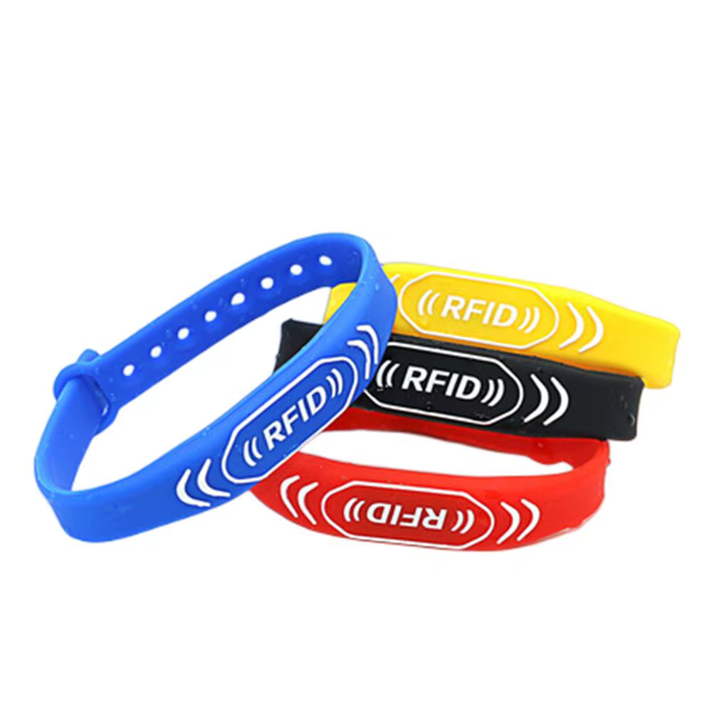 1 pièce Bracelet RFID en silicone réinscriptible