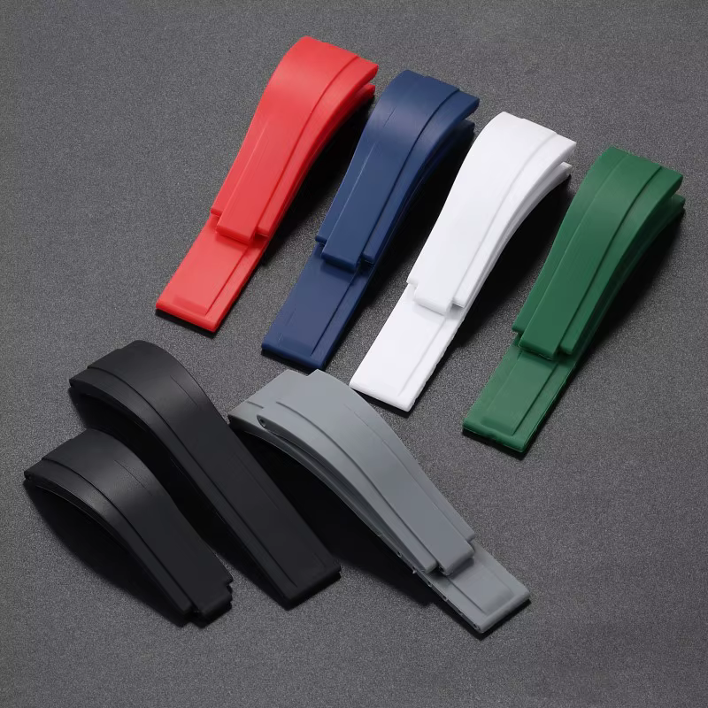 Bracelet de montre en caoutchouc de haute qualité