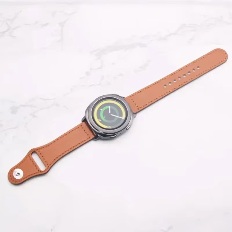 Bracelet en cuir pour Samsung Galaxy Watch 8 Classic/40 44mm