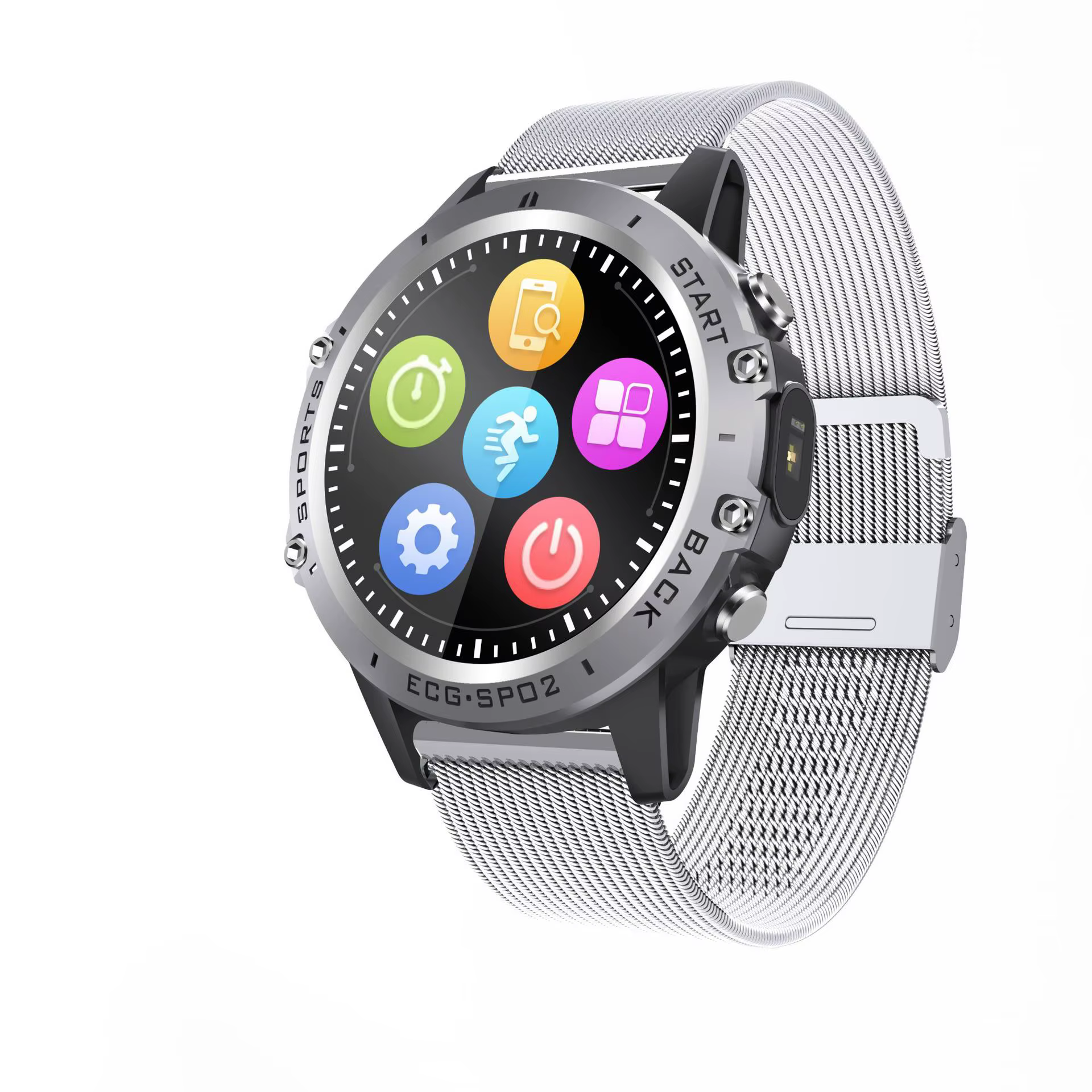 Bracelet de montre en acier inoxydable à dégagement rapide