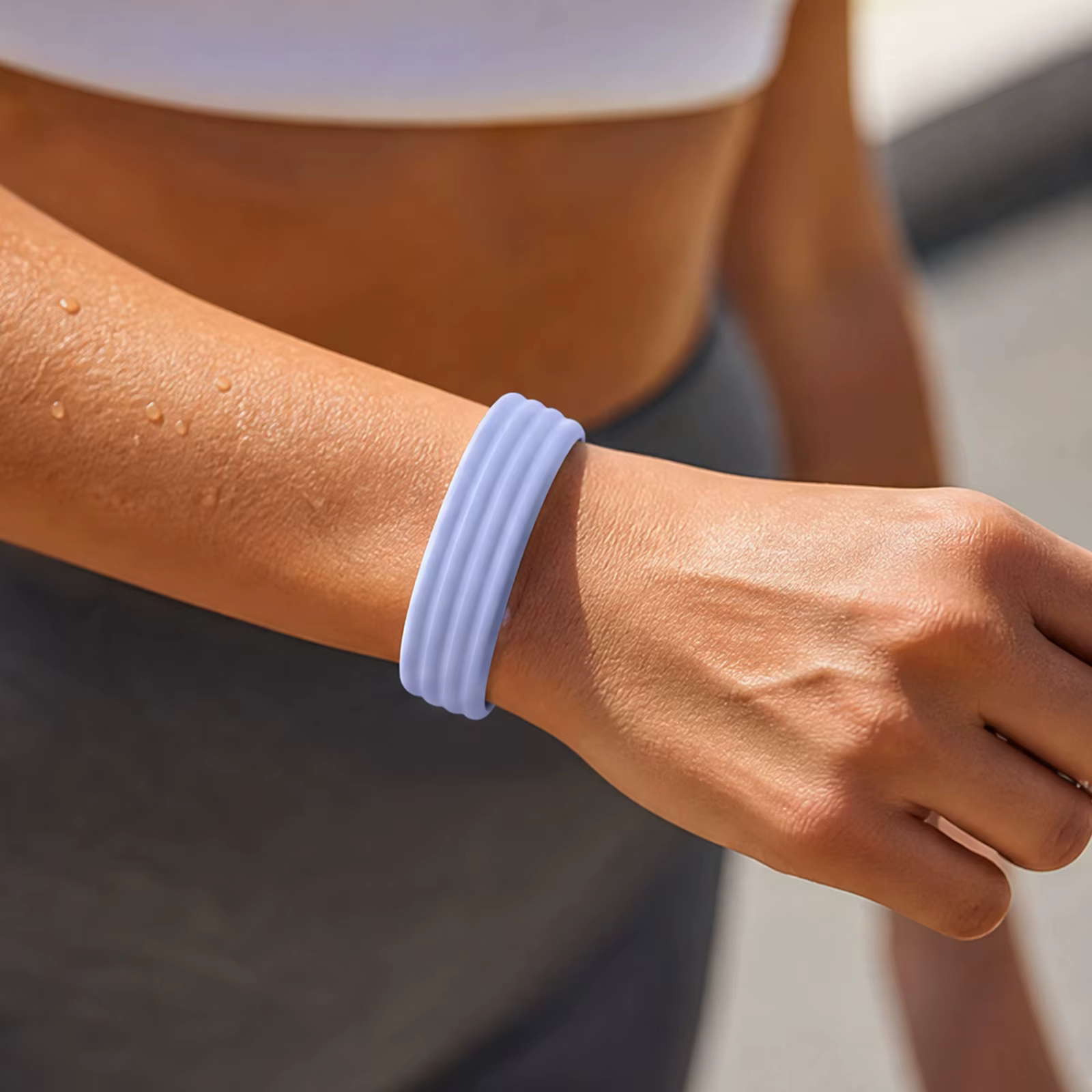 Bracelet de montre sport en silicone pour Google Fitbit Air