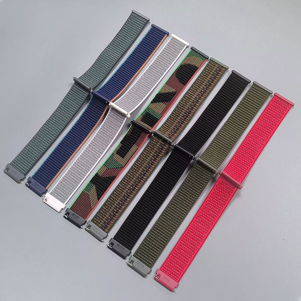 Bracelet en Nylon Velcro 20mm 22mm