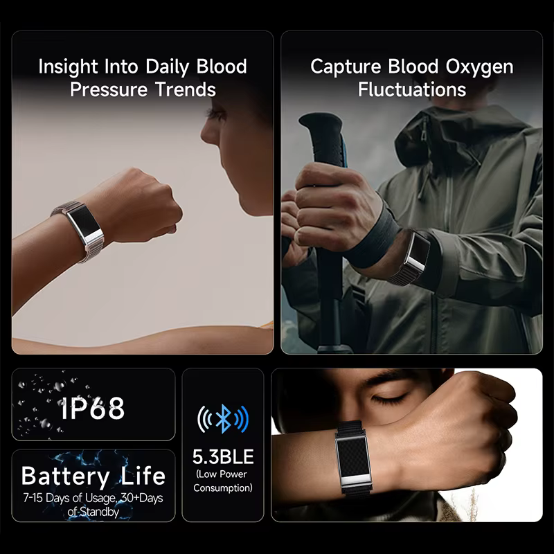 Bracelet Connecté Santé Femme 2026 Sans Écran