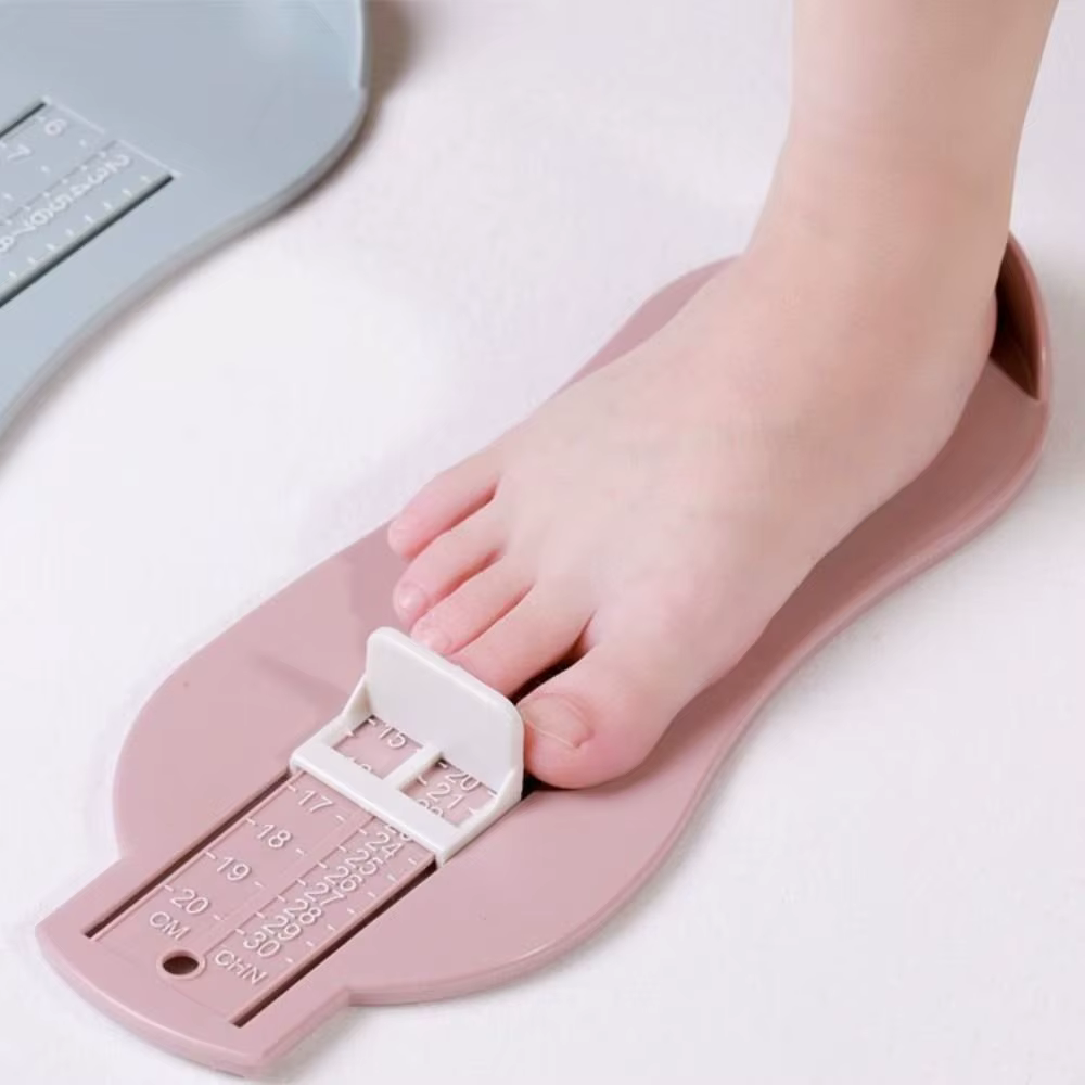 Accessoire pratique outil de soin des pieds gamme réglable mesures outil pied mesure jauge chaussures taille mesure enfants pieds règle
