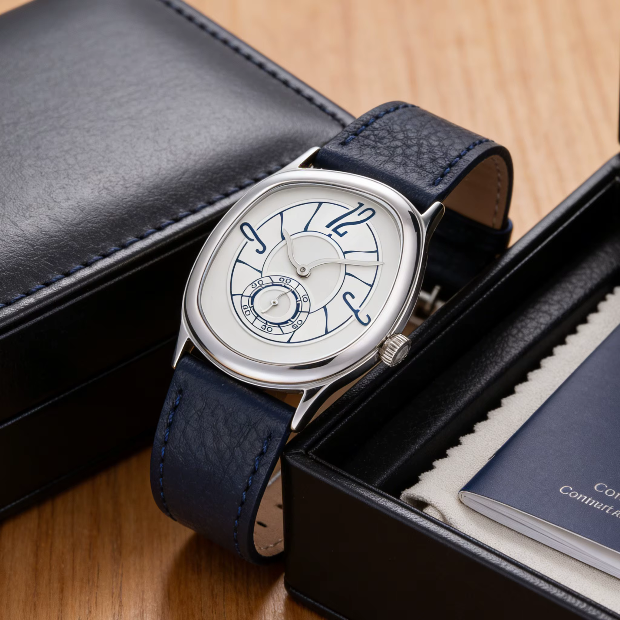 Série innovante de montres en quartz de forme spéciale avec mouvement importé
