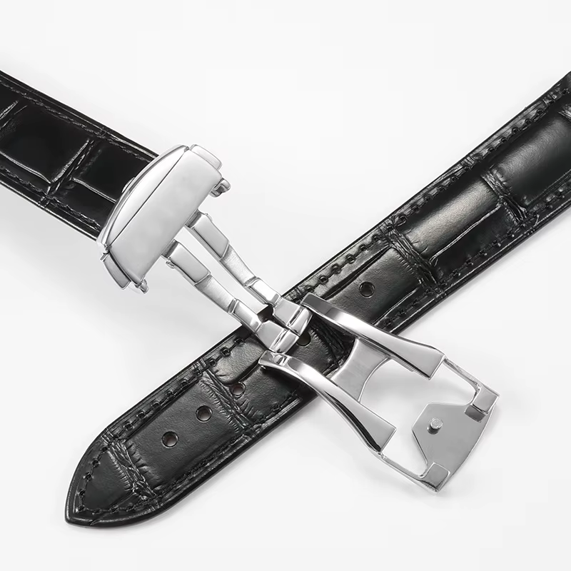 Bracelet en cuir pour Omega SEAMASTER DE VILLE 424