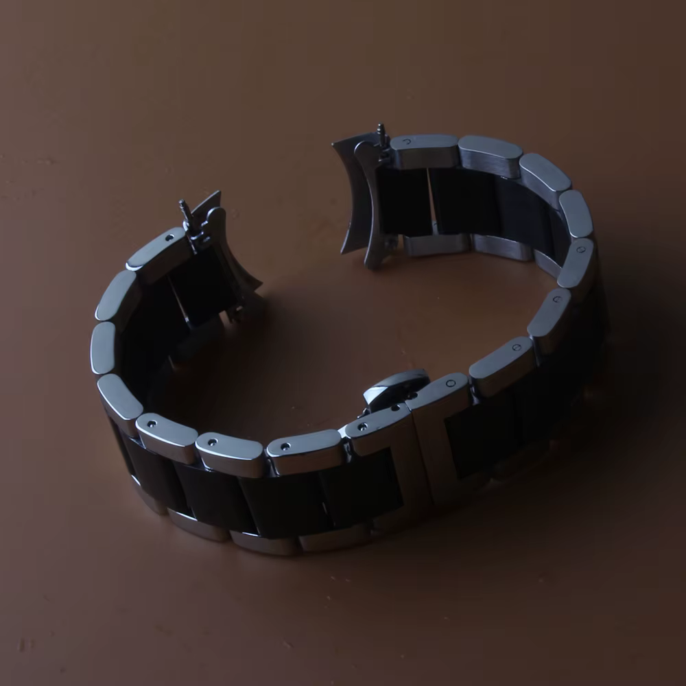 Bracelet de montre en acier inoxydable pour hommes et femmes