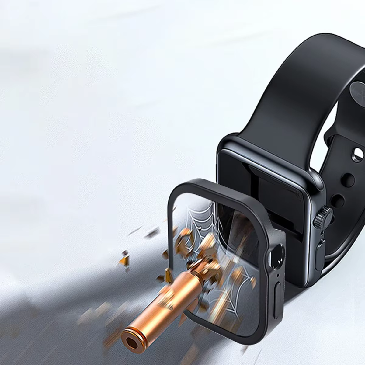 Boîtier en alliage d'aluminium Anti-chute pour Apple Watch Ultra 3/2 49mm 46mm 45mm 42mm