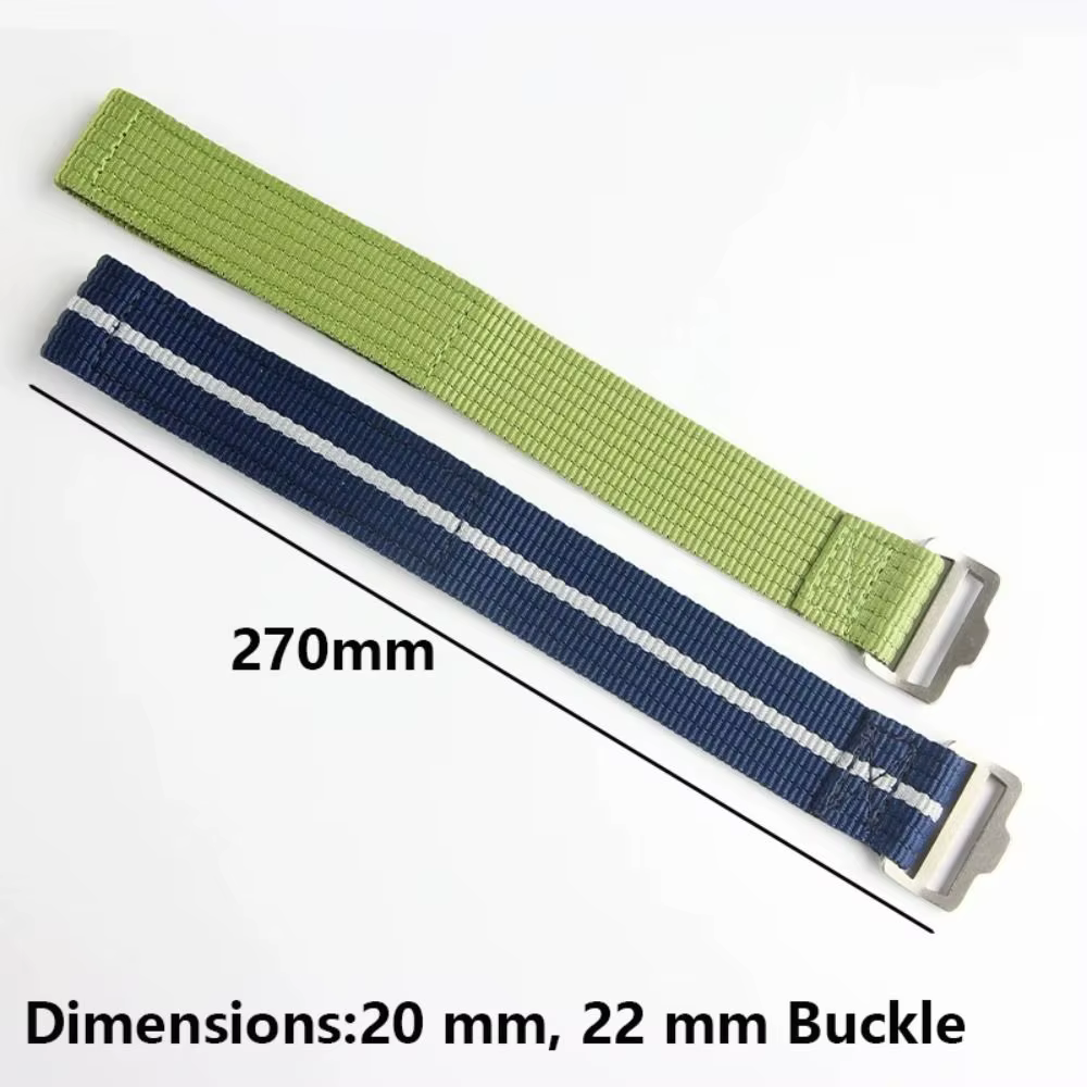 Bracelet à boucle otan en Nylon pour Tudor pour Seiko pour Rolex Premium