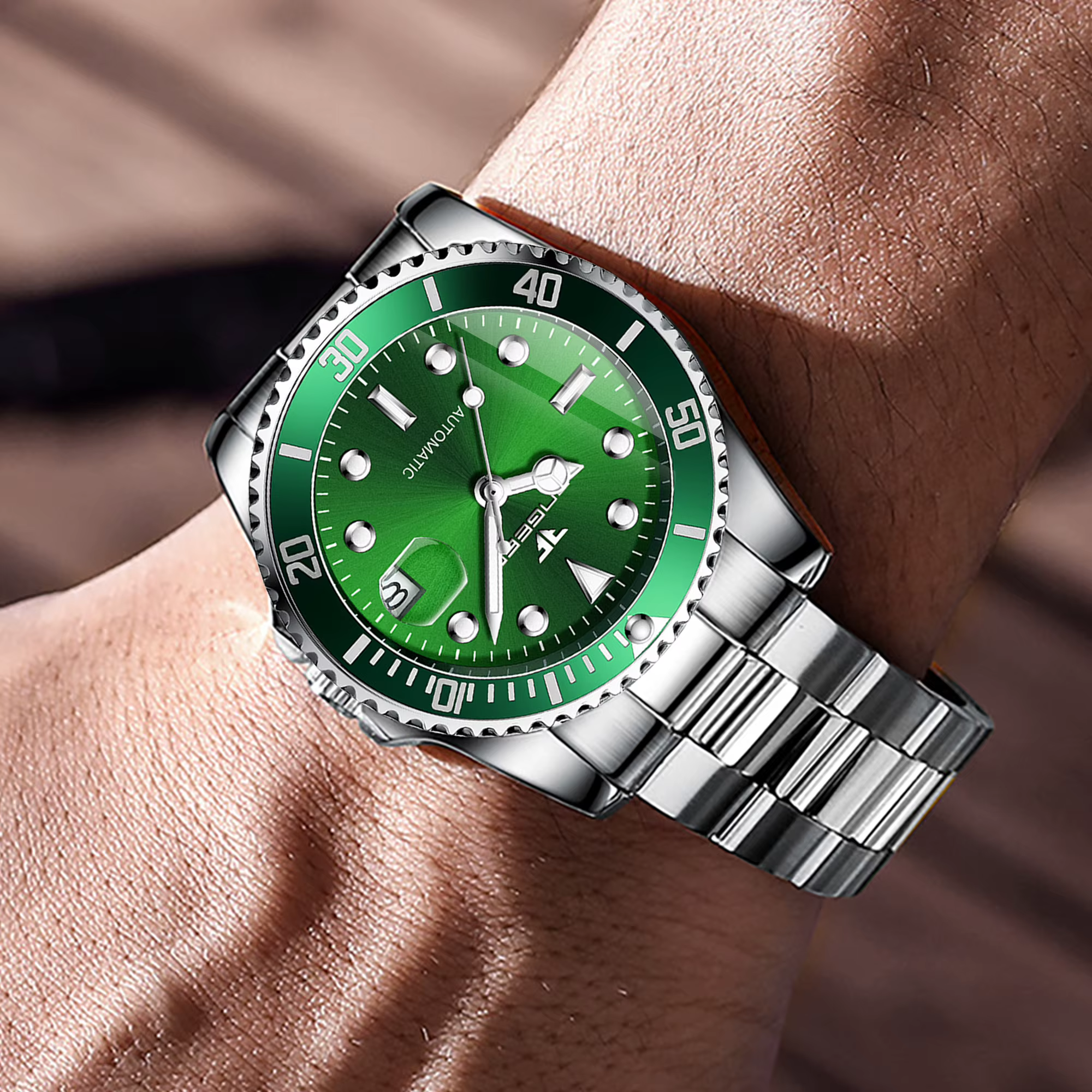Montres mécaniques de luxe BINBOND pour hommes