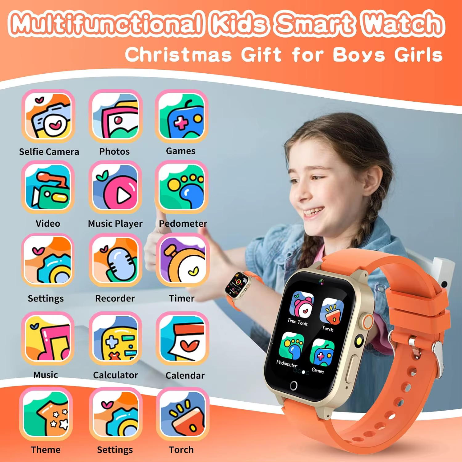 Jeux pour enfants montre intelligente pour 5 à 12 ans cadeaux