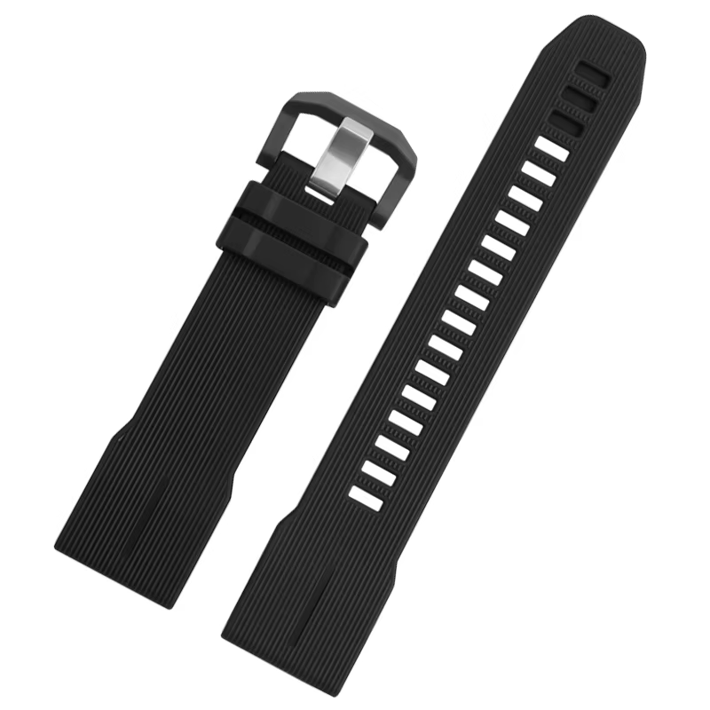 Bracelet de montre en résine et caoutchouc pour hommes