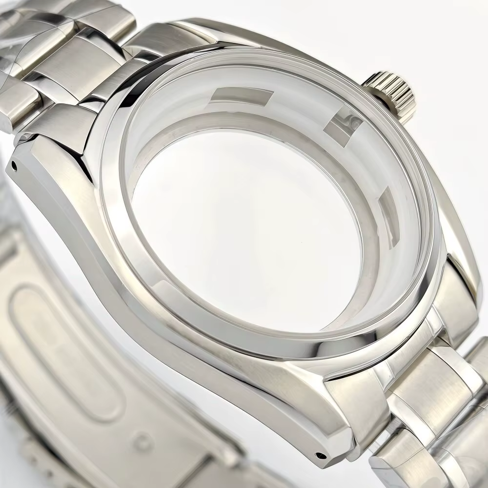 Boîtier de montre NH35 de 40 mm pour la collection Heritage avec verre saphir SBGJ283G Accessoires de montres avec GS
