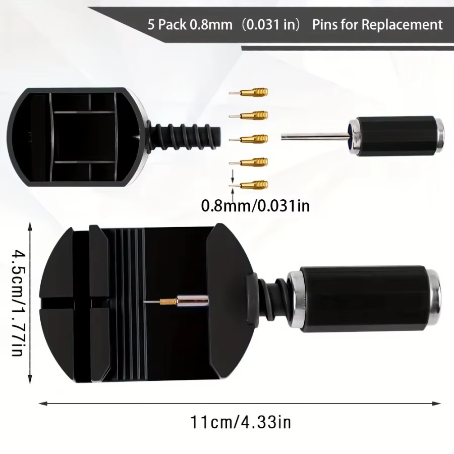 Kit d'outils de retrait de maillons de montre