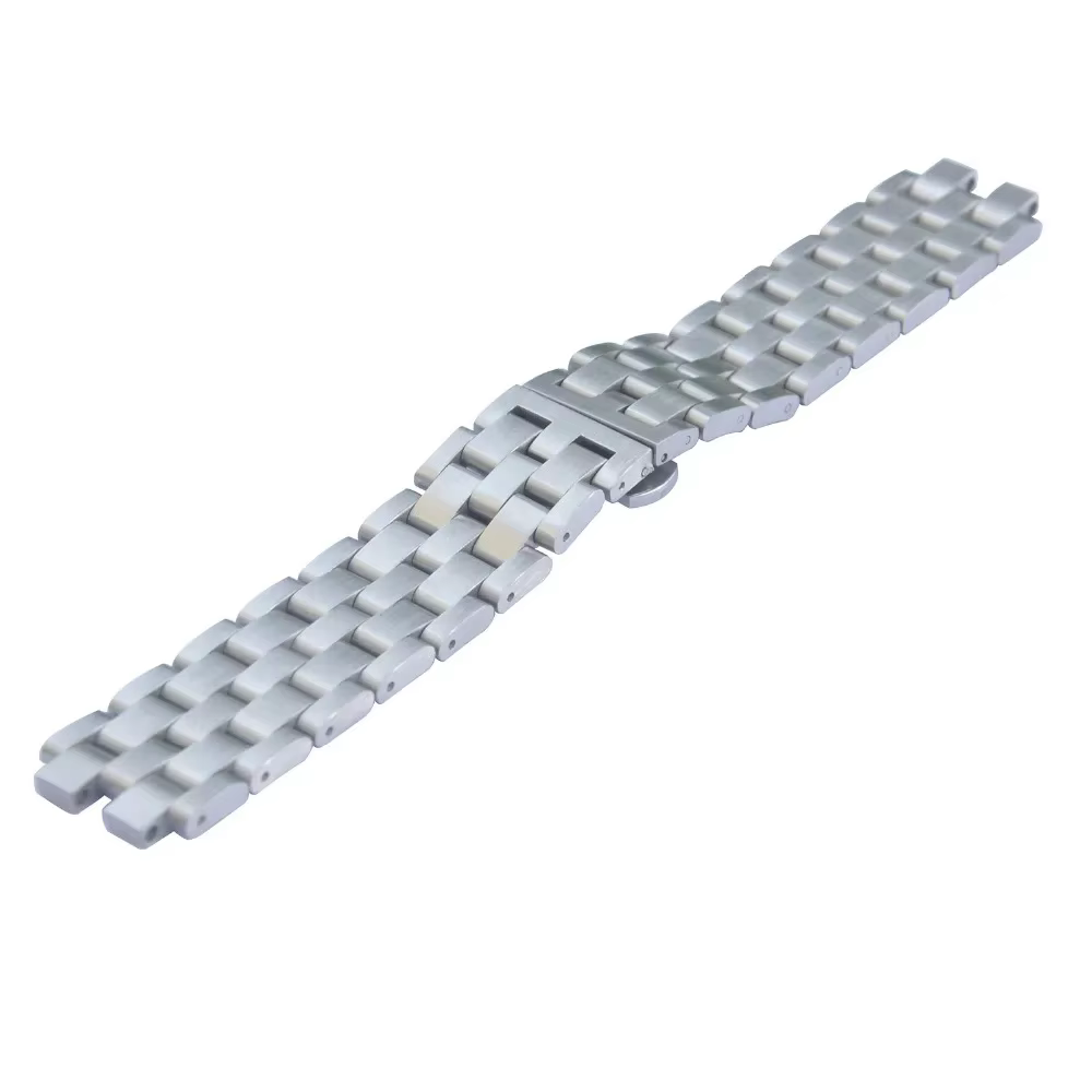 22MM acier inoxydable papillon boucle Bracelet